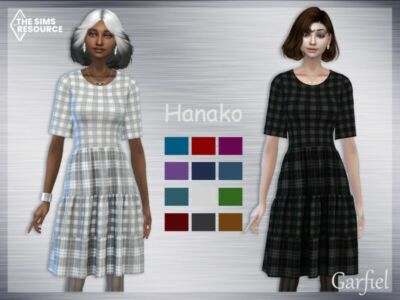 Hanako By Garfiel Sims 4 CC