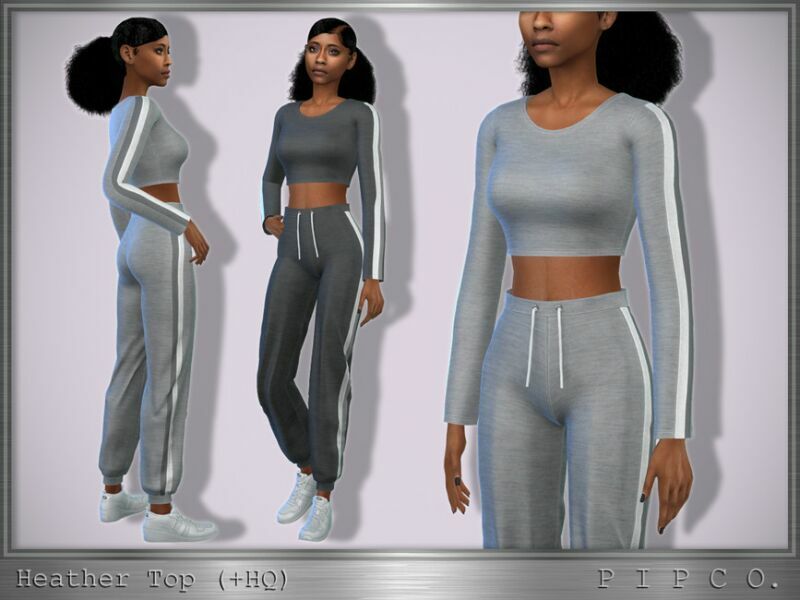 Heather TOP. By Pipco Sims 4 CC