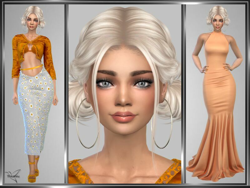 Helena Hamasin By Trasras Sims 4 CC