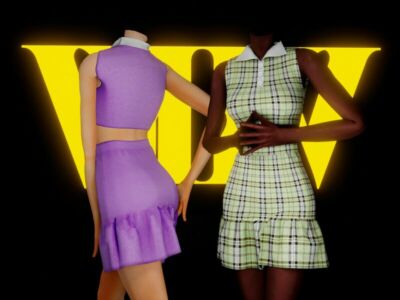 High School Fashion – SET II Sims 4 CC