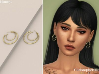 Hunny Earrings By Christopher067 Sims 4 CC