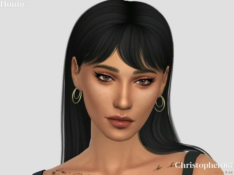 sims 4 cc hunny earrings by christopher067 2