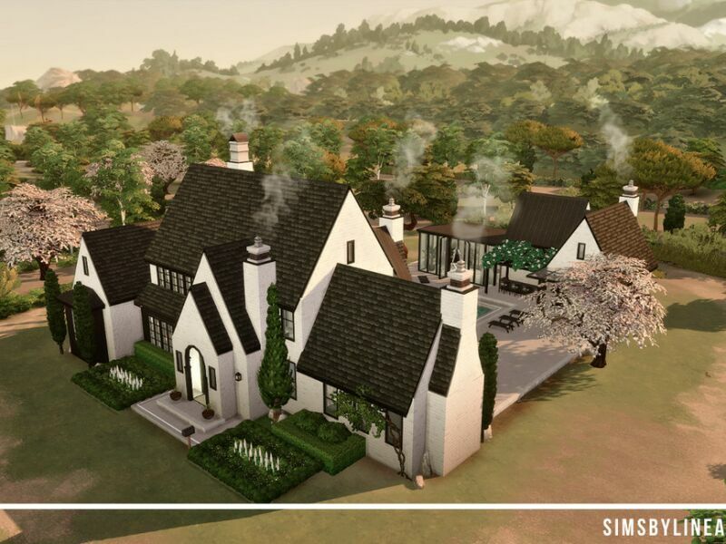 sims 4 cc idyllic farmhouse estate by simsbylinea 2