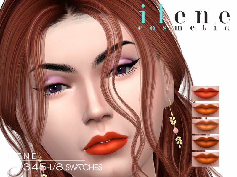 Ilene_ Mlp345-L Lipstick Sims 4 CC