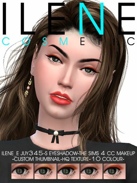 Ilene_E Juy345-S Eyeshadow By Ilene Sims 4 CC