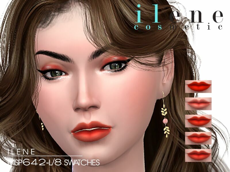 Ilene_E Msp642-L Lipstick Sims 4 CC