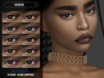 IMF Janice Eyeliner N.178 By Izziemcfire Sims 4 CC