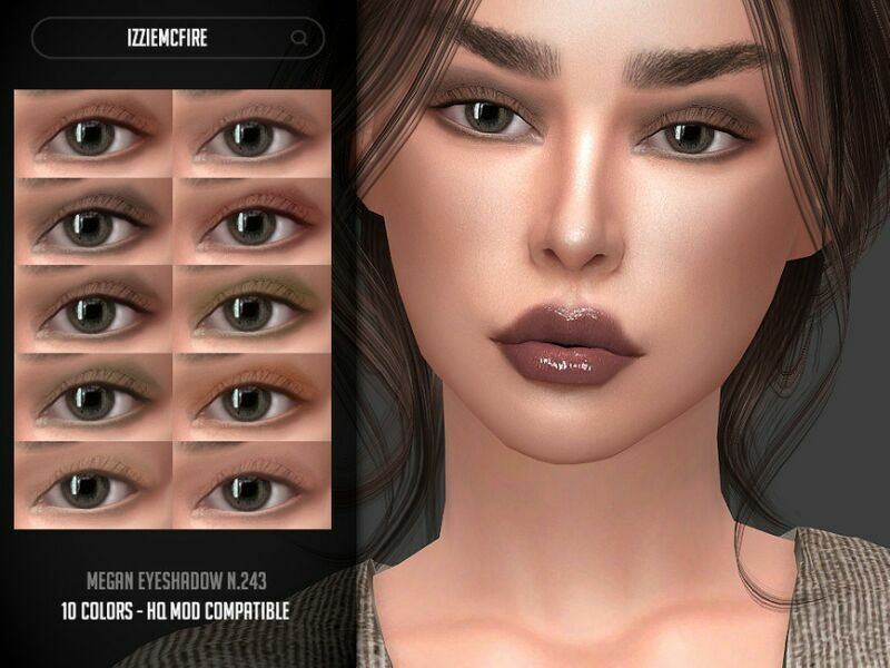 IMF Megan Eyeshadow N.243 By Izziemcfire Sims 4 CC