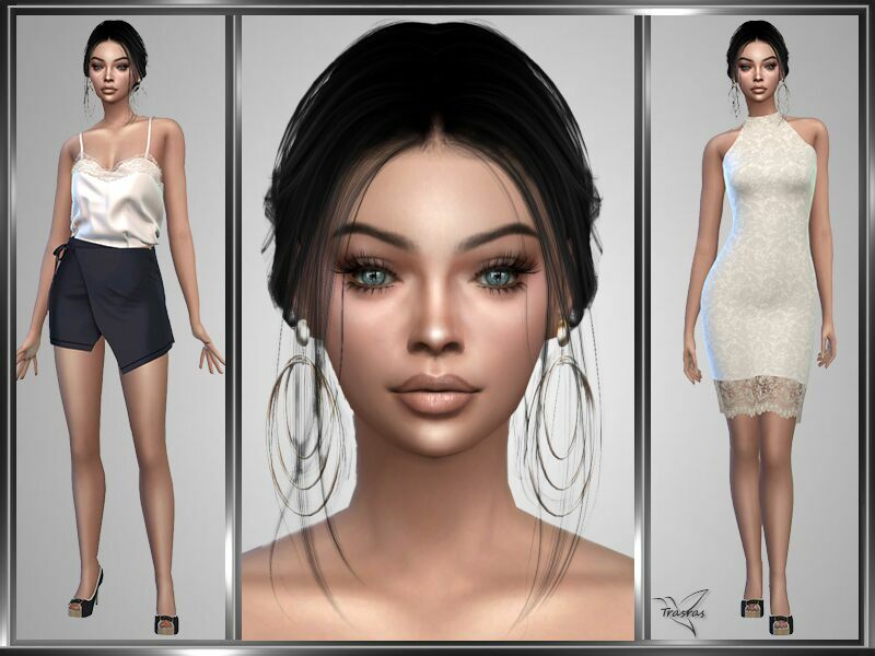 Irene Idanom By Trasras Sims 4 CC