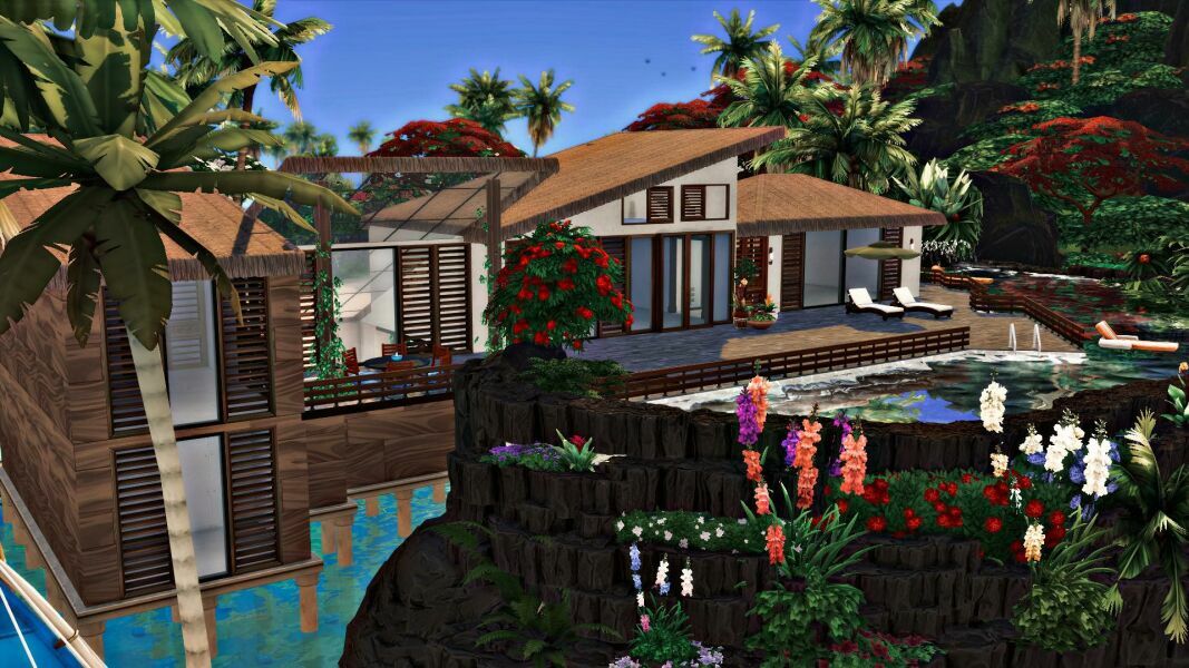 sims 4 cc jamaica beach home cc free by mrsbarbiex3 2