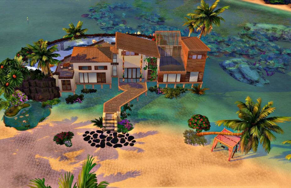 sims 4 cc jamaica beach home cc free by mrsbarbiex3 3