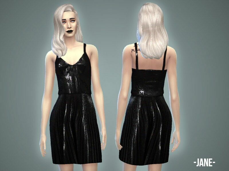 sims 4 cc jane dress by april 2