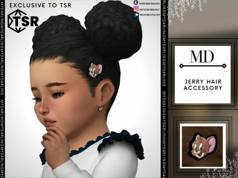 Jerry Hair Accessory Toddler By Mydarling20 Sims 4 CC