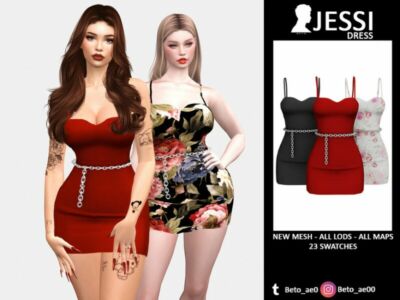 Jessi (Dress) Sims 4 CC