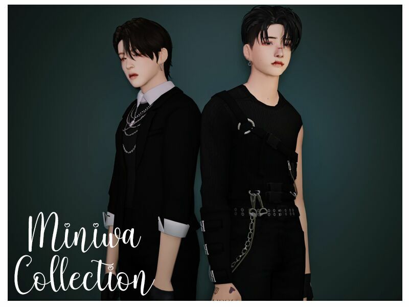 Jimin And Jungkook Season Greeting Clothes By Btsims Sims 4 CC