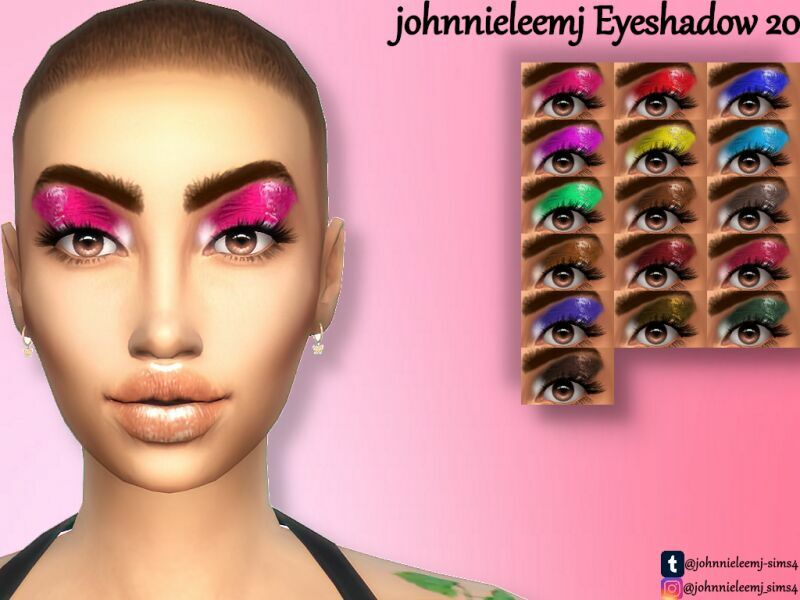 Johnnieleemj Eyeshadow 20 By Johnnieleemj Sims 4 CC