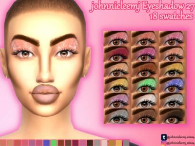 Johnnieleemj Eyeshadow 27 By Johnnieleemj Sims 4 CC