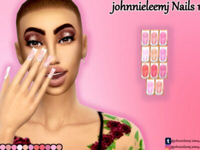 Johnnieleemj Nails 1 By Johnnieleemj Sims 4 CC