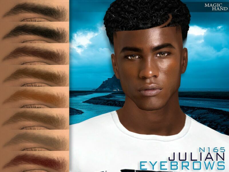 Julian Eyebrows N165 By Magichand Sims 4 CC