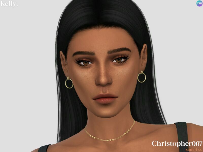 sims 4 cc kelly earrings by christopher067 2