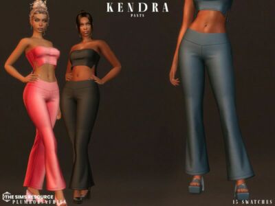 Kendra Pants Sims 4 CC