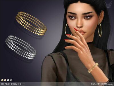 Kenzie Bracelet By Giulietta Sims 4 CC