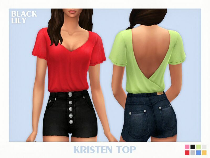 Kristen TOP Sims 4 CC