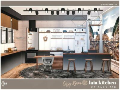 Laia Kitchen CC Only TSR By Moniamay72 Sims 4 CC