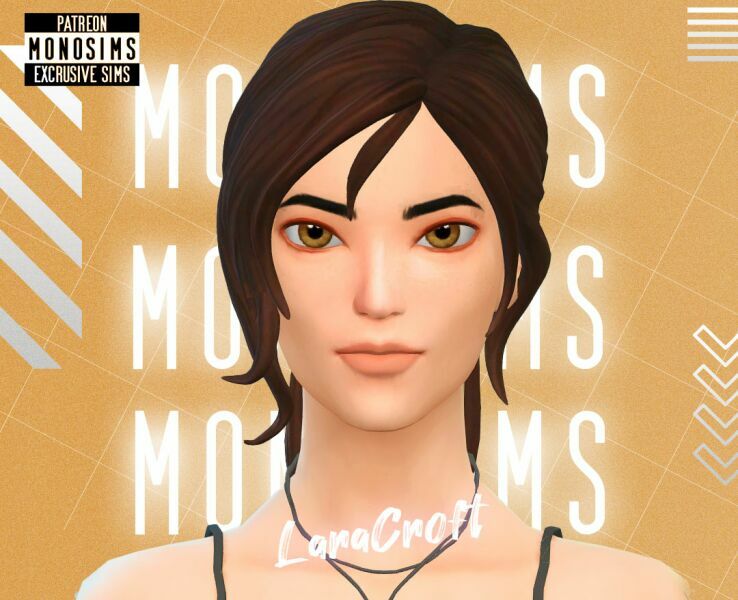 Laracroft (Fortnite Style) By Monosims Sims 4 CC