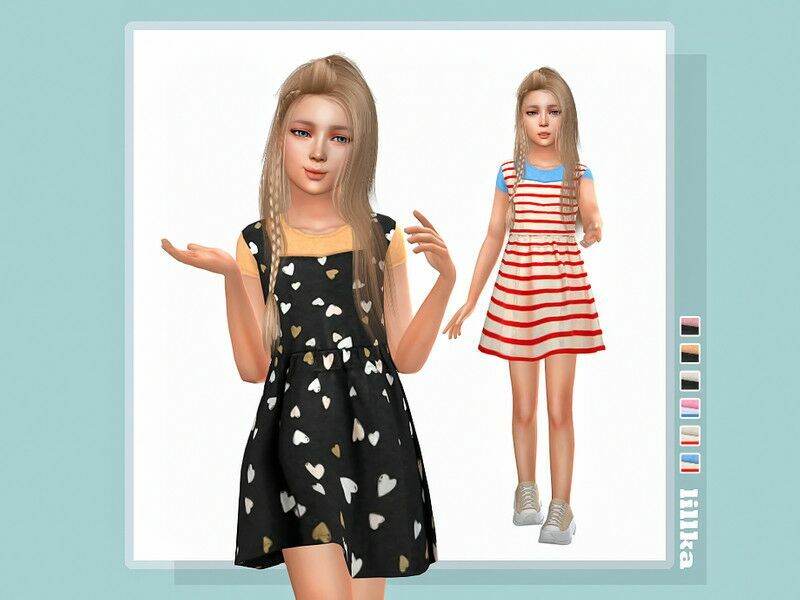 Larina Dress Sims 4 CC