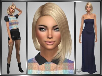 Laurence Levrier By Trasras Sims 4 CC