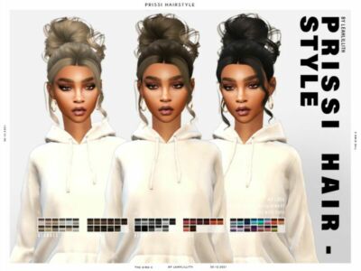 Leahlillith Prissi Hairstyle Sims 4 CC