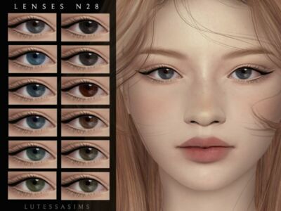 Lenses N28 By Lutessasims Sims 4 CC