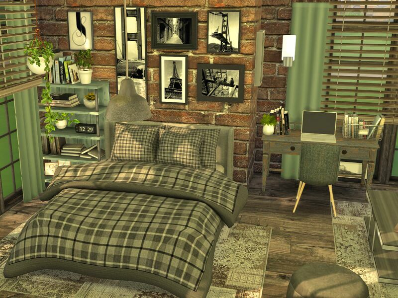 Liberty Bedroom CC By Flubs79 Sims 4 CC