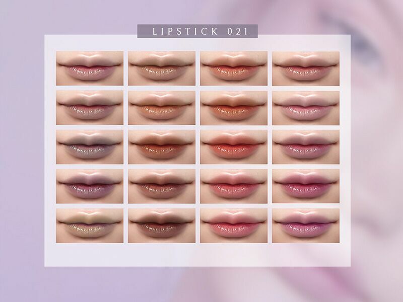 sims 4 cc lipstick 021 by lutessasims 2