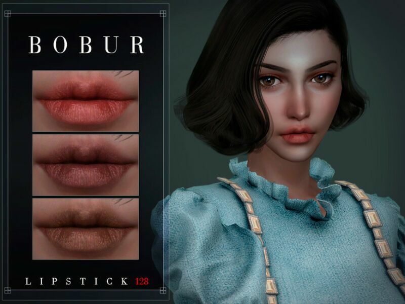 sims 4 cc lipstick 128 by bobur3 2