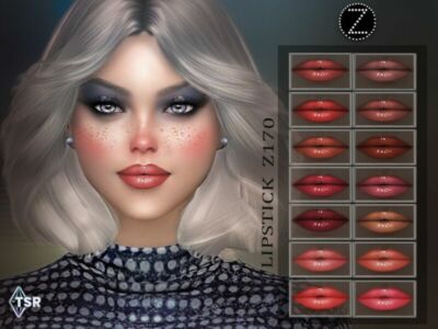 Lipstick Z170 By Zenx Sims 4 CC