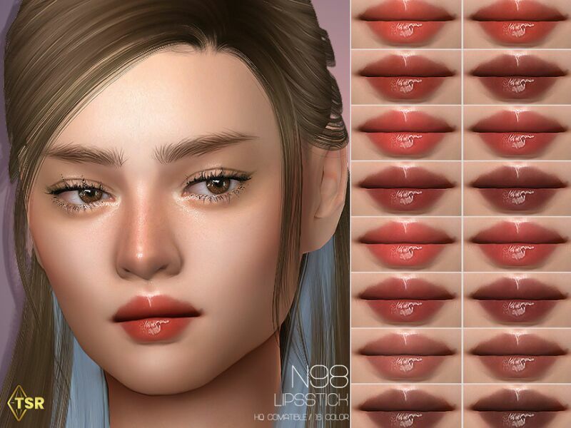 Lmcs N98 Lipstick (HQ) By Lisaminicatsims Sims 4 CC