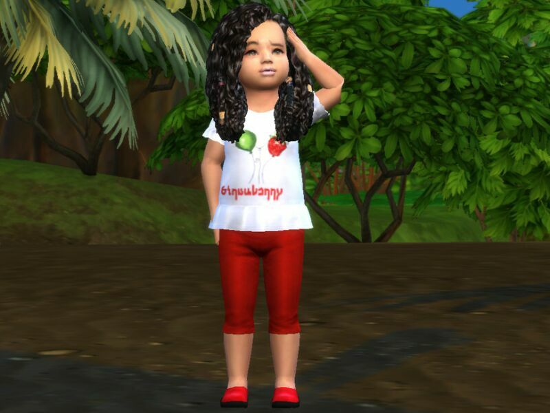 sims 4 cc long and natural toddler by drteekaycee 2