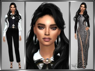 Lorette Lamie By Trasras Sims 4 CC