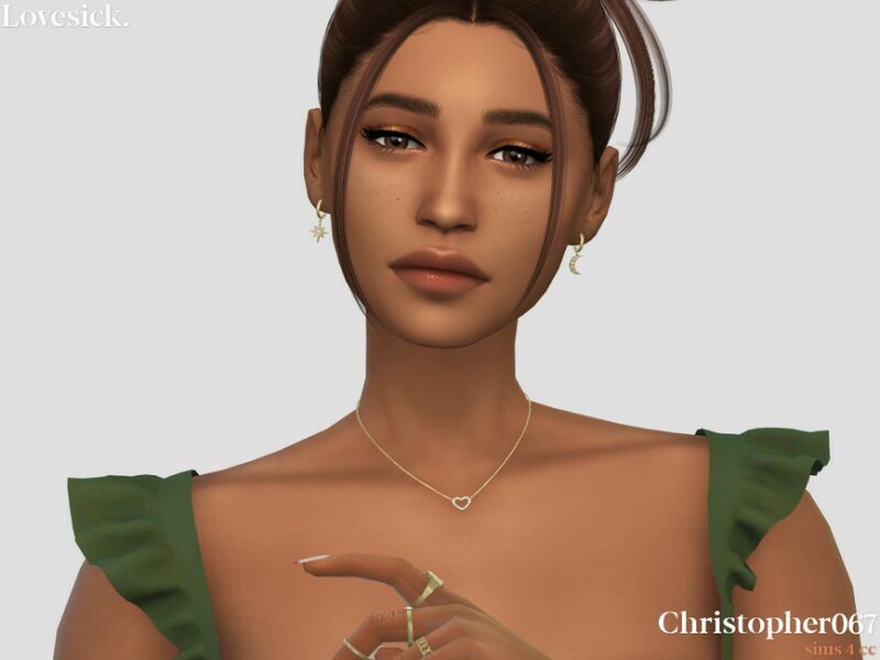 sims 4 cc lovesick necklace by christopher067 2