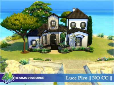 Luce Pico || NO CC || By Bozena Sims 4 CC