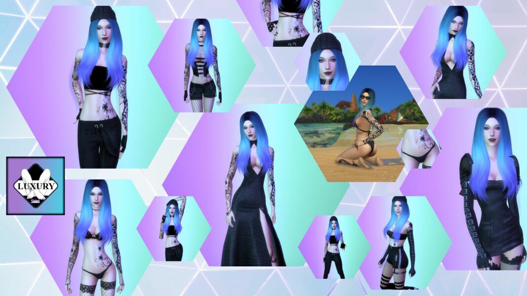 sims 4 cc luna ferrari 2