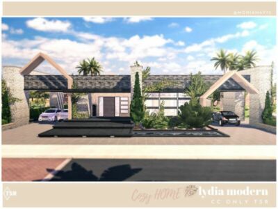 Lydia Modern CC Only TSR By Moniamay72 Sims 4 CC