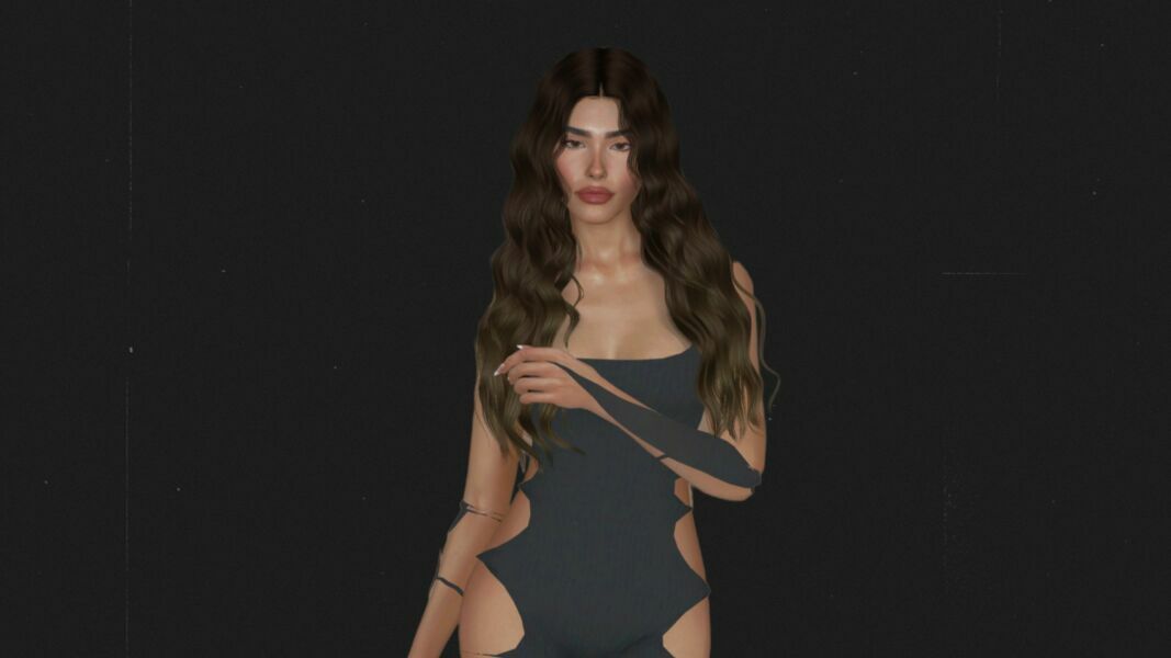 Madison Beer SIM + Skin + Eyes By Tunnelvision Sims 4 CC