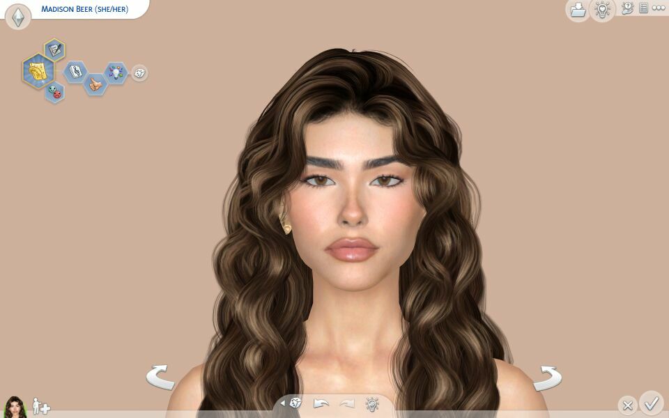 Madison Beer SIM + Skin + Eyes By Tunnelvision Sims 4 CC Download