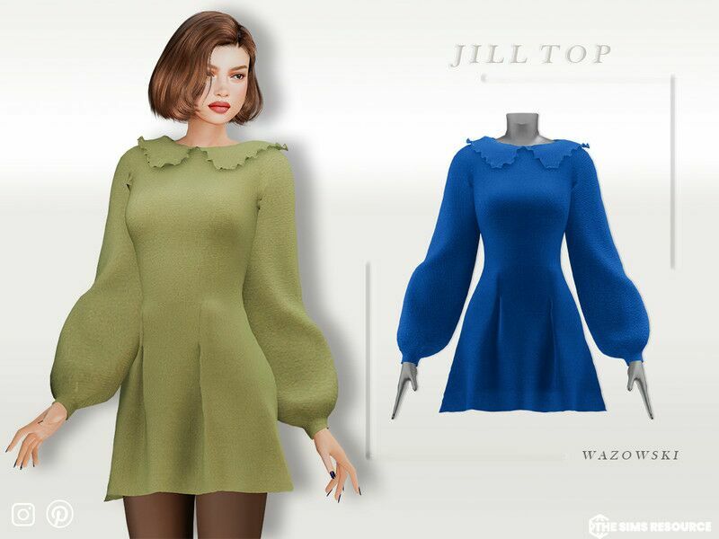 MAE Dress Sims 4 CC