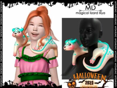 Magical Lizard Iliya Child By Mydarling20 Sims 4 CC