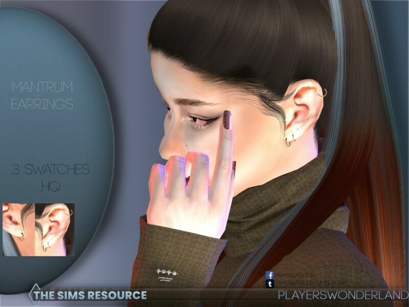 sims 4 cc mantrum earrings by playerswonderland 2