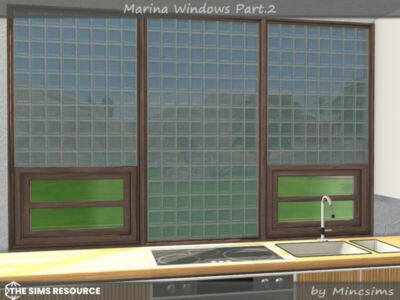 Marina Windows Part.02 By Mincsims Sims 4 CC